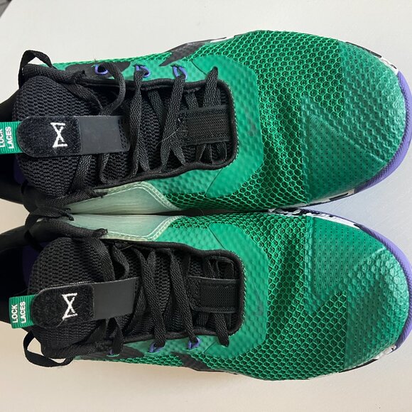 Nike Metcon Men's Size 11.5 Athletic Sneakers Gym Shoes – Green - Picture 2 of 4